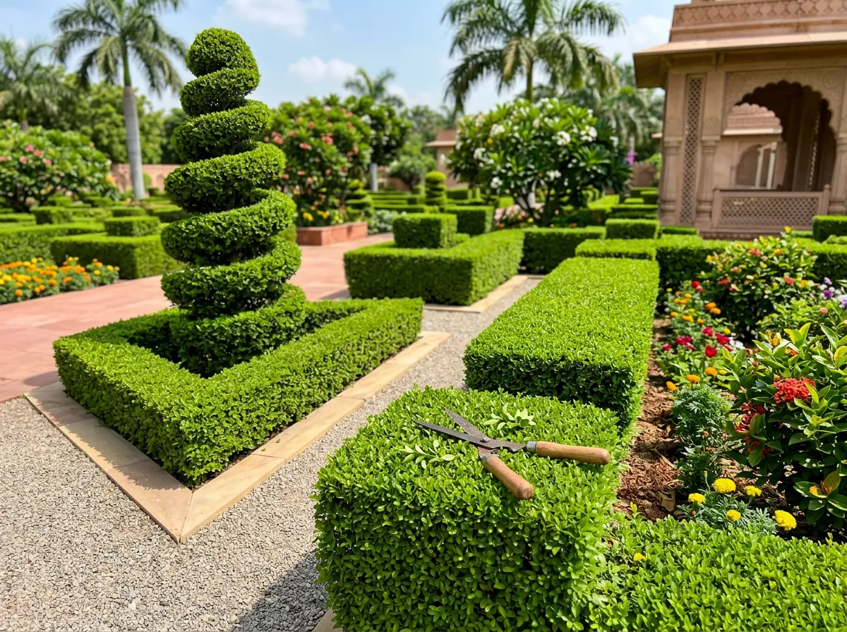 Professional Hedge Trimming & Topiary in Hadapsar, Pune by Gardenist