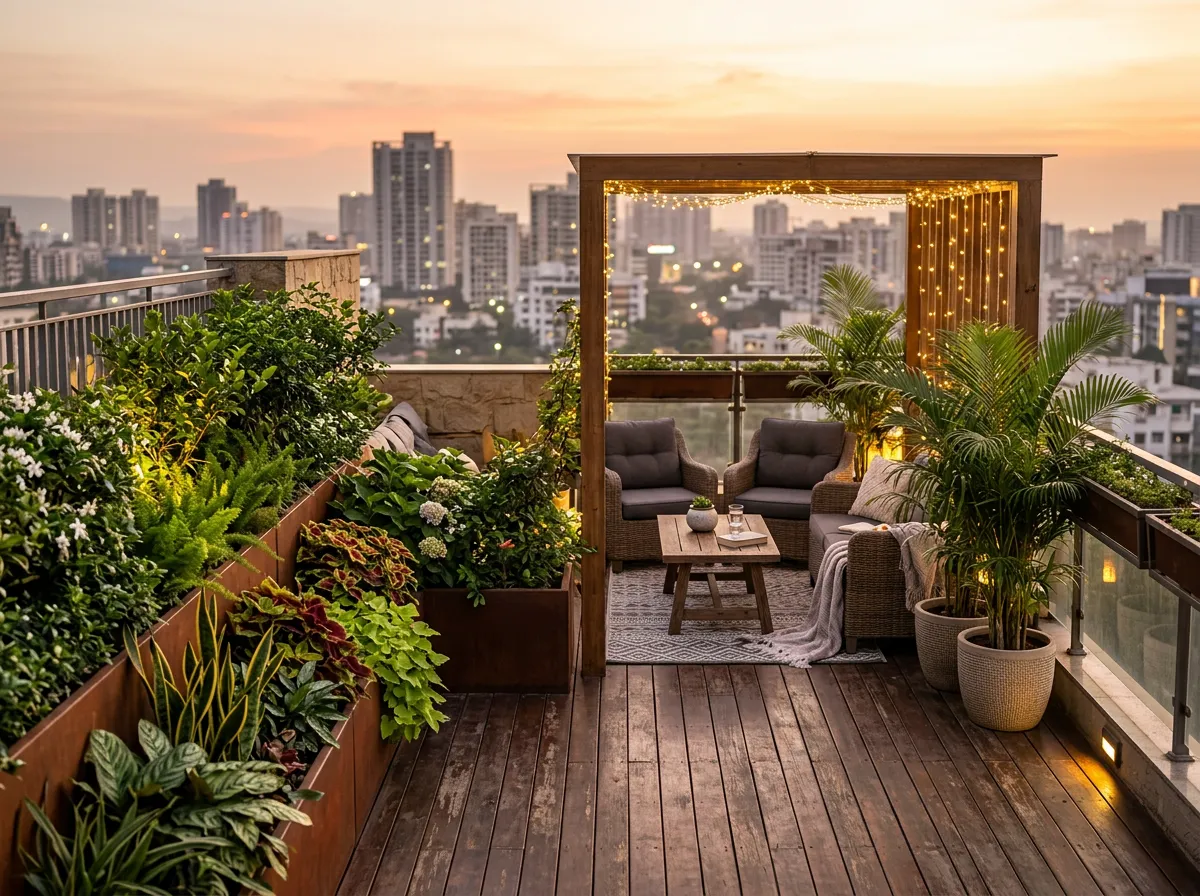 Rooftop Garden Setup in Talegaon Dabhade